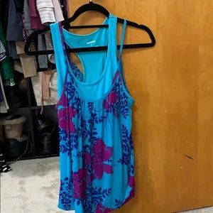 Express size small dressy summer top.